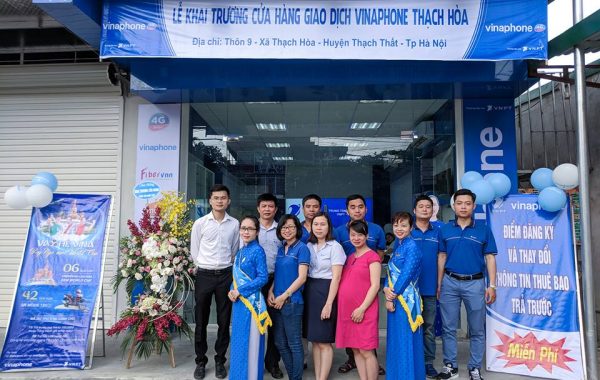 VNPT VinaPhone Hà Nội khai trương cửa hàng giao dịch mới tại Hòa Lạc