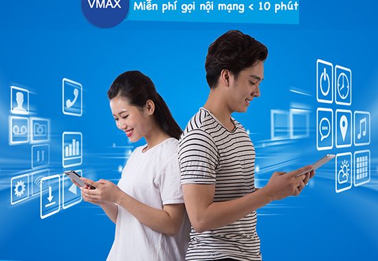 Gọi điện thả ga cùng gói VMAX Vinaphone chỉ với 3000đ/ngày