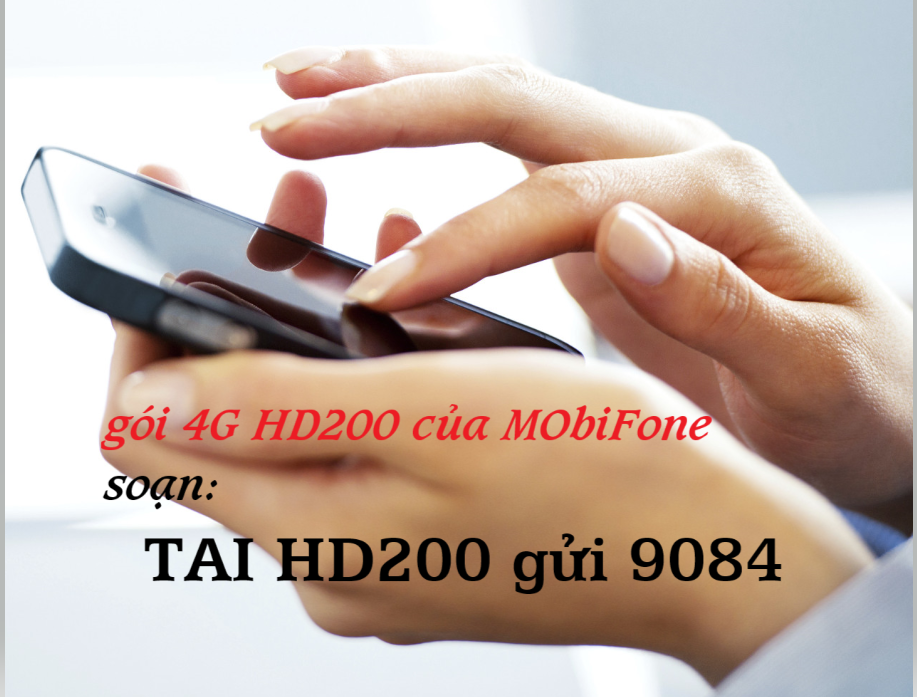 Hướng dẫn chi tiết cách đăng ký gói 4g HD200 của MobiFone