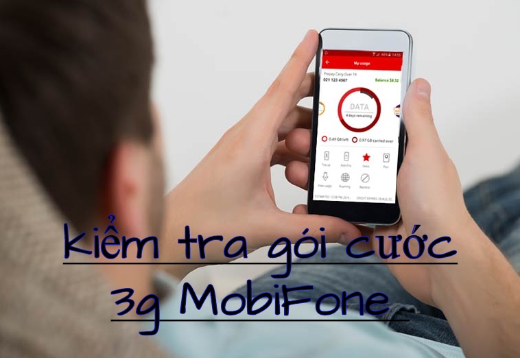 2 cách đơn giản giúp kiểm tra gói cước 3g MobiFone bạn đang sử dụng