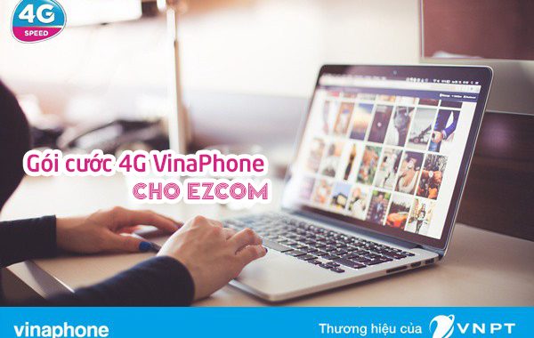VinaPhone cập nhật hàng loạt gói Data ezCom mới giá rẻ