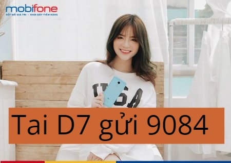 Đăng ký gói D7 MobiFone miễn phí 1,2 GB 1 ngày