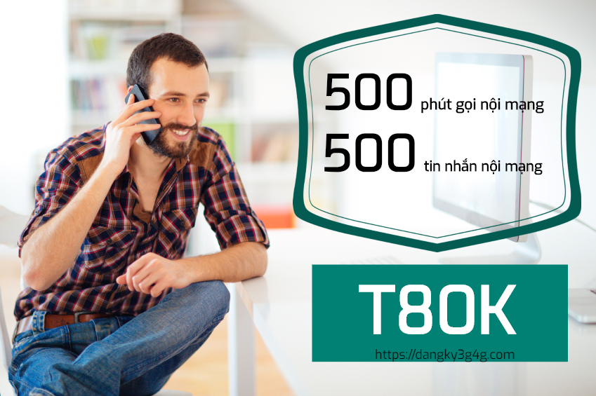 Gọi điện, nhắn tin tán gẫu thả ga với gói cước T80K của Viettel