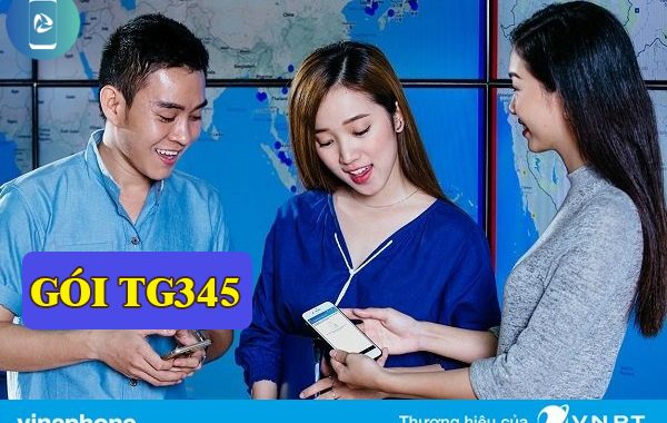 Đăng ký gói TG345 Vinaphone nhận Combo gọi thoại, Data và SMS