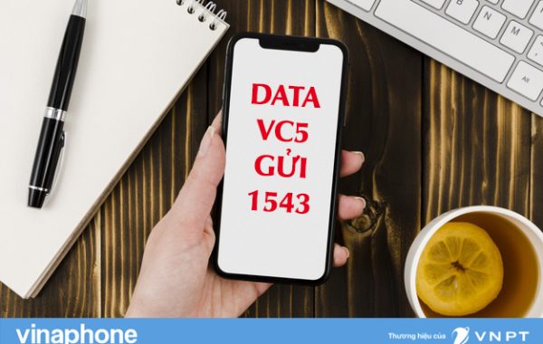 Gói VC5 Vinaphone chỉ 5k/ngày lướt data thoải mái